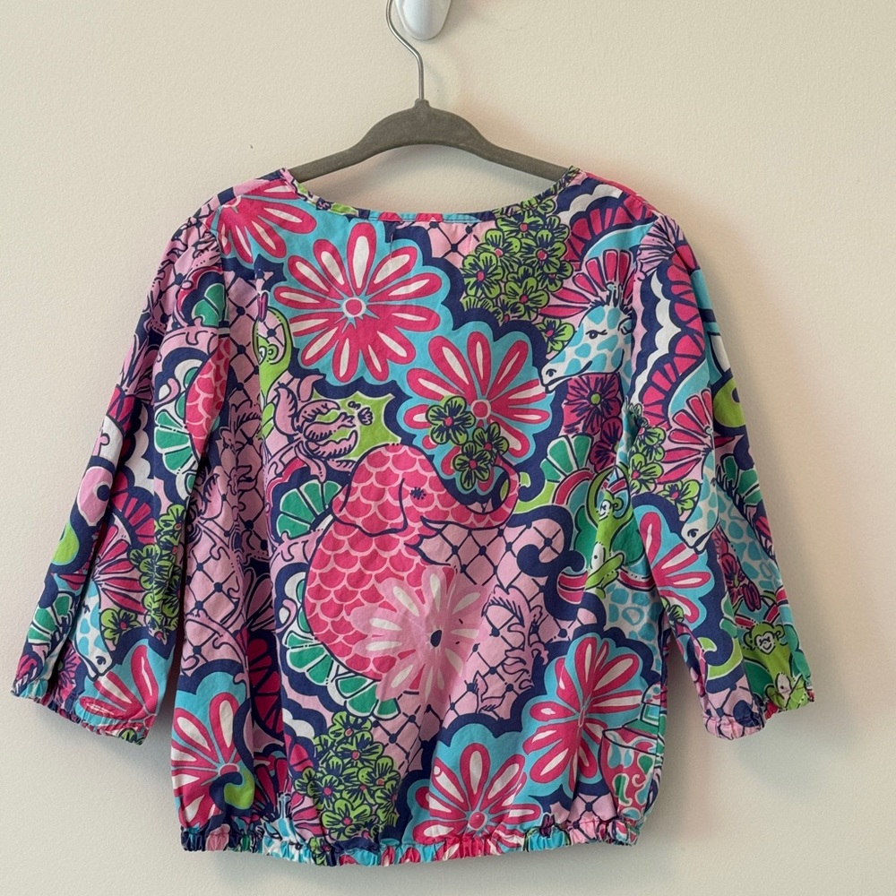 Lilly Pulitzer - Toddler Girls 4T Blouse - Picture 4 of 4